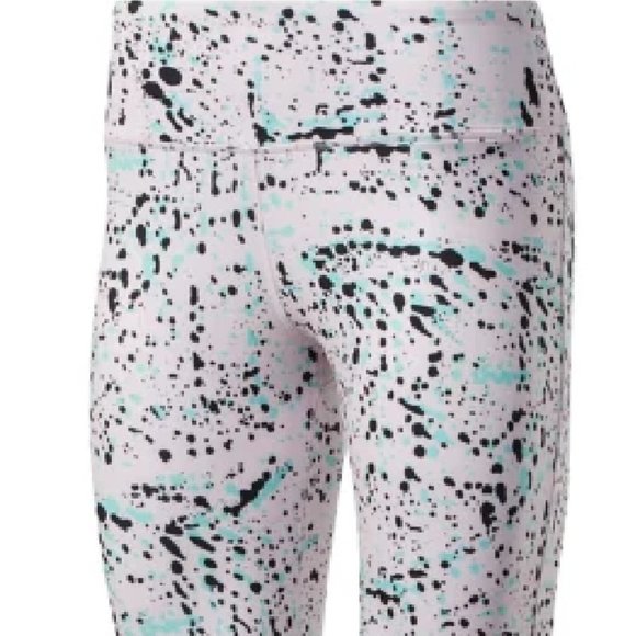 Reebok Workout-Ready Speedwick Fabric Leggings FROST BERRY PINK Women's Sz LARGE - Picture 5 of 6